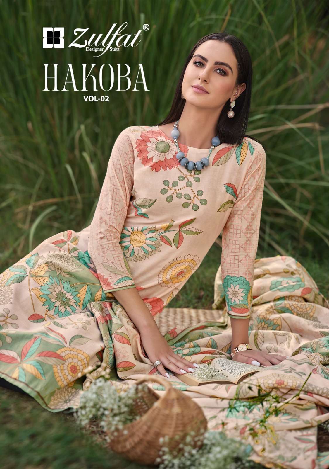 ZULFAT DESIGNER SUITS HAKOBA  VOL 2 