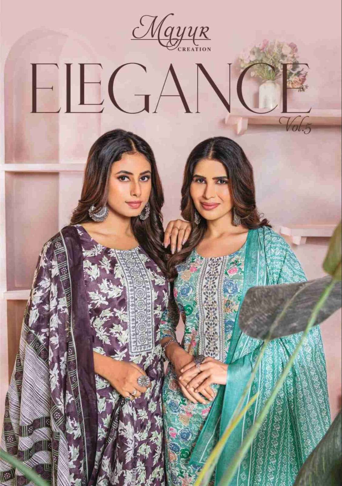 MAYUR CREATION ELEGANCE VOL 5 STITCHED COLLECTION