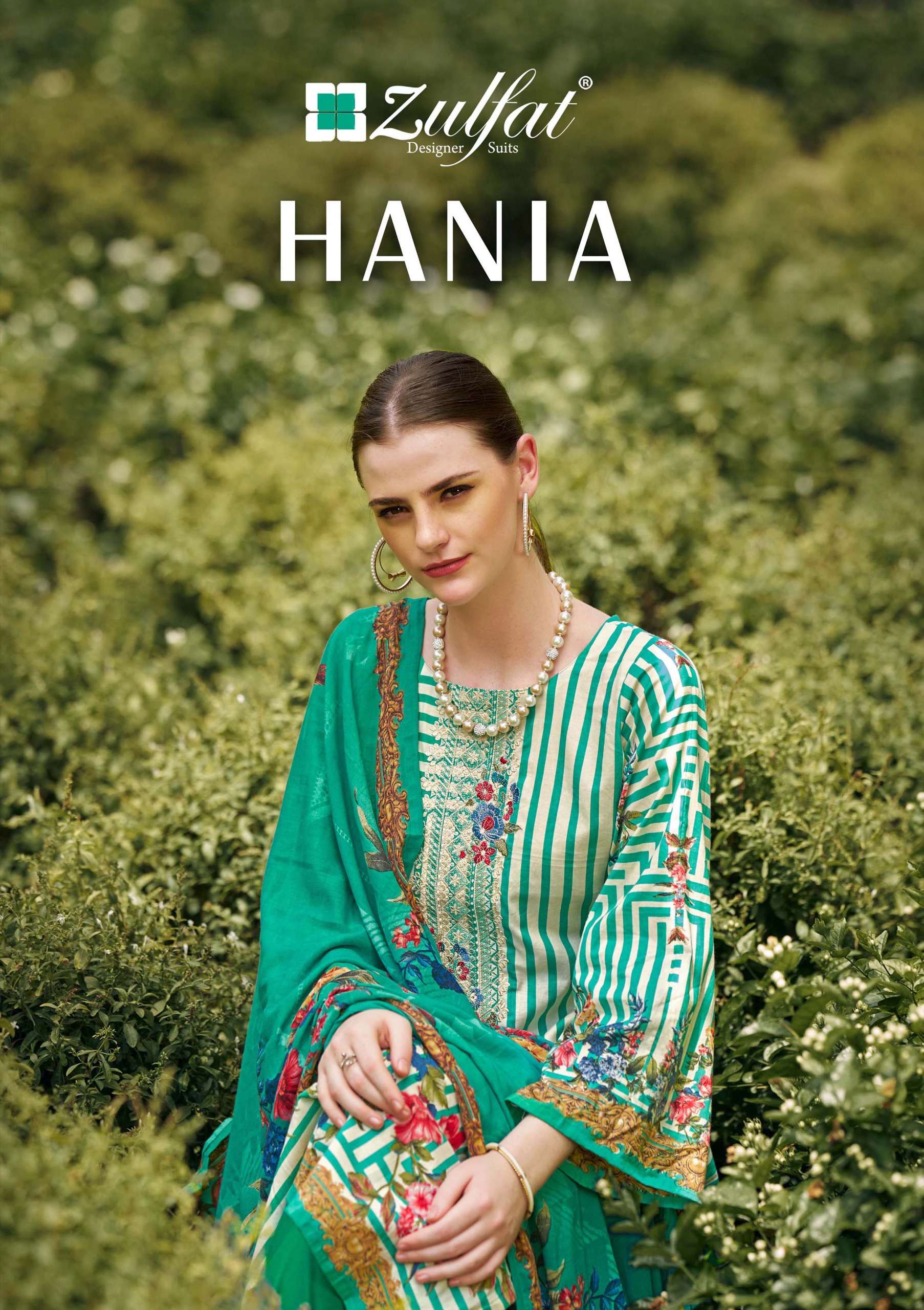 ZULFAT DESIGNER SUITS HANIA 