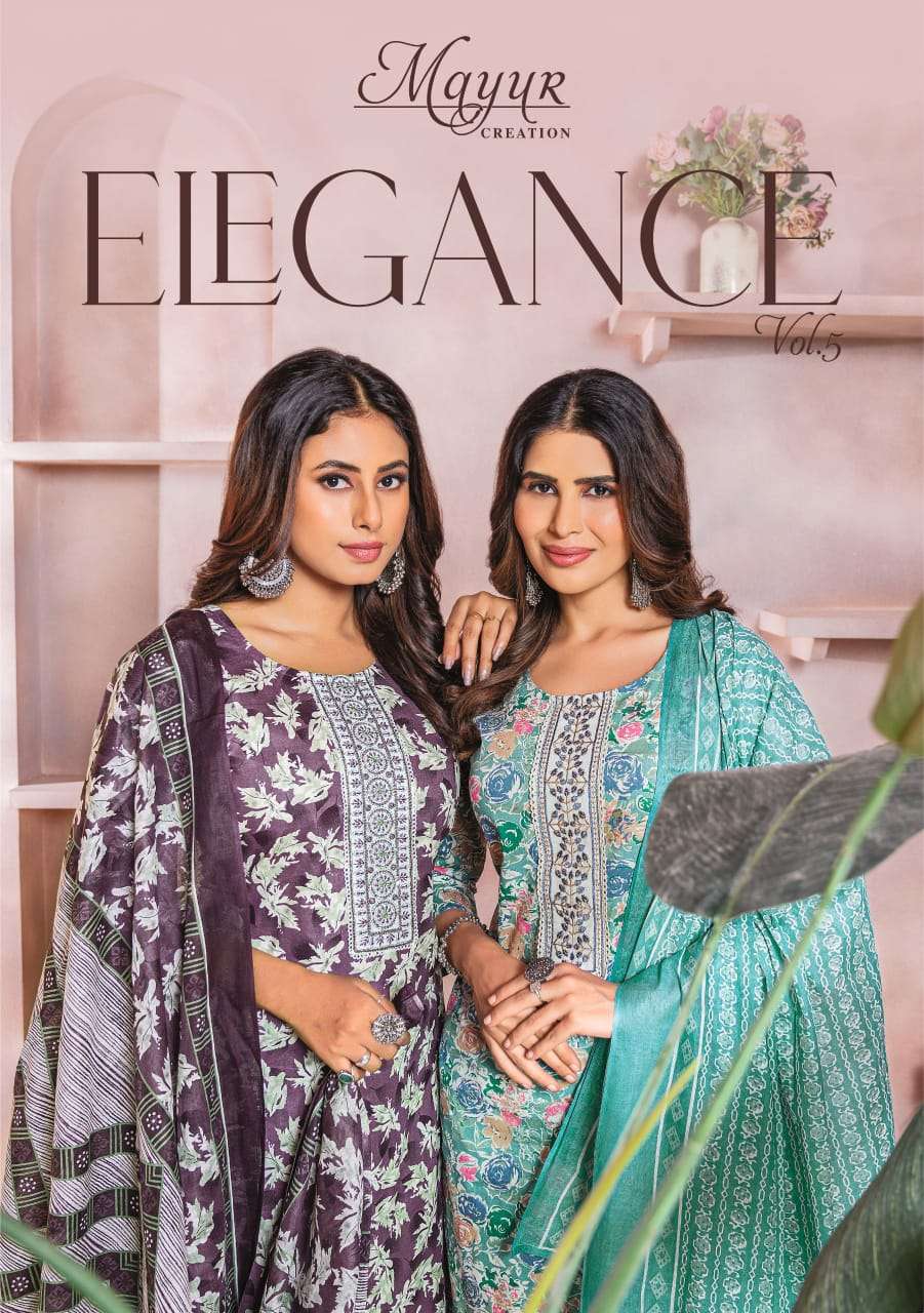 MAYUR CREATION ELEGANCE VOL 5 