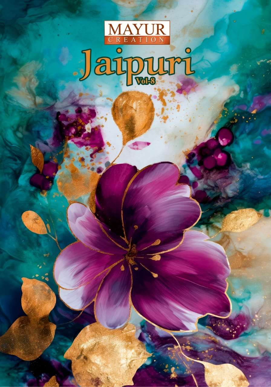 MAYUR CREATION JAIPURI VOL 8