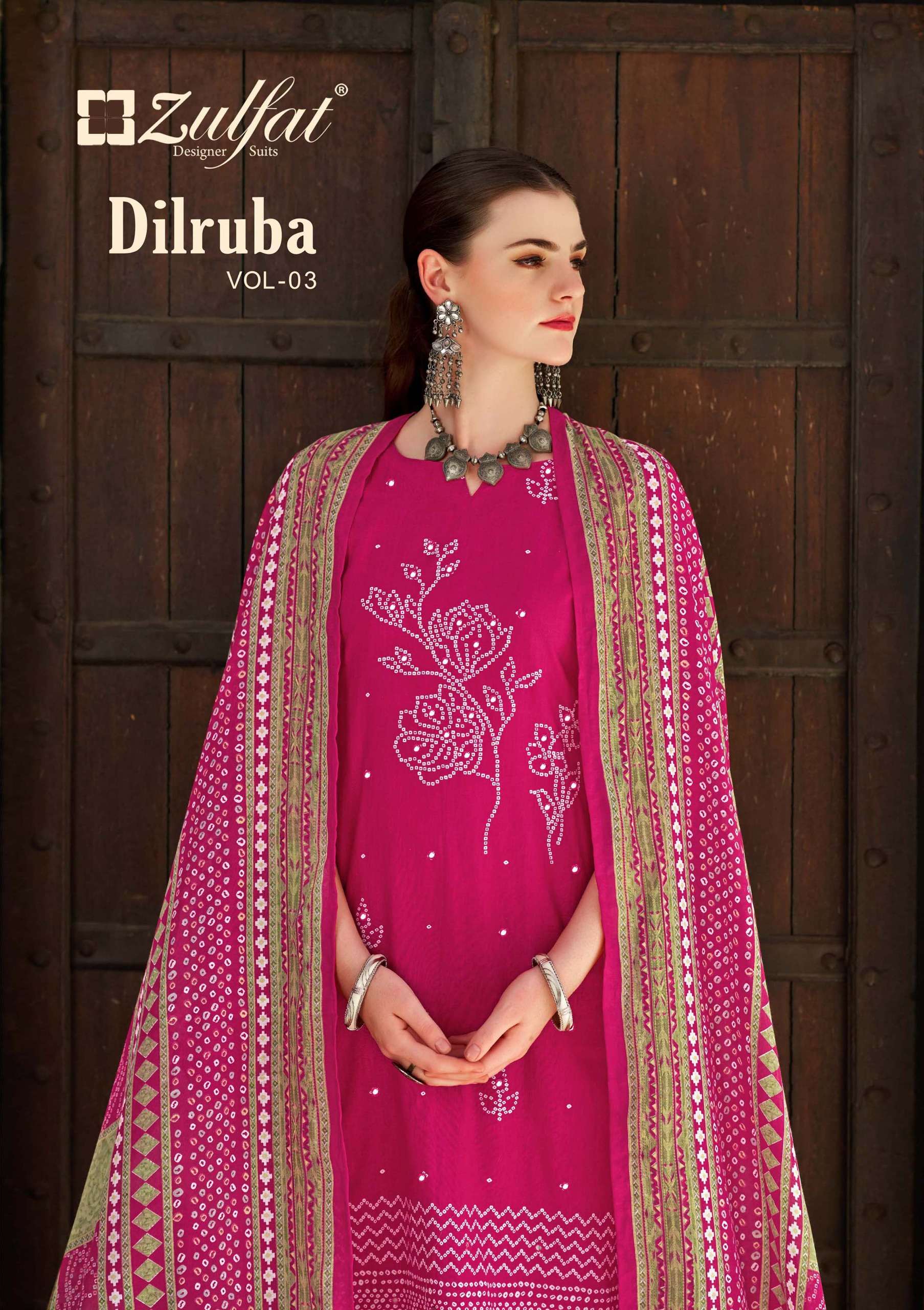 ZULFAT DESIGNER SUITS DILRUBA VOL 3 
