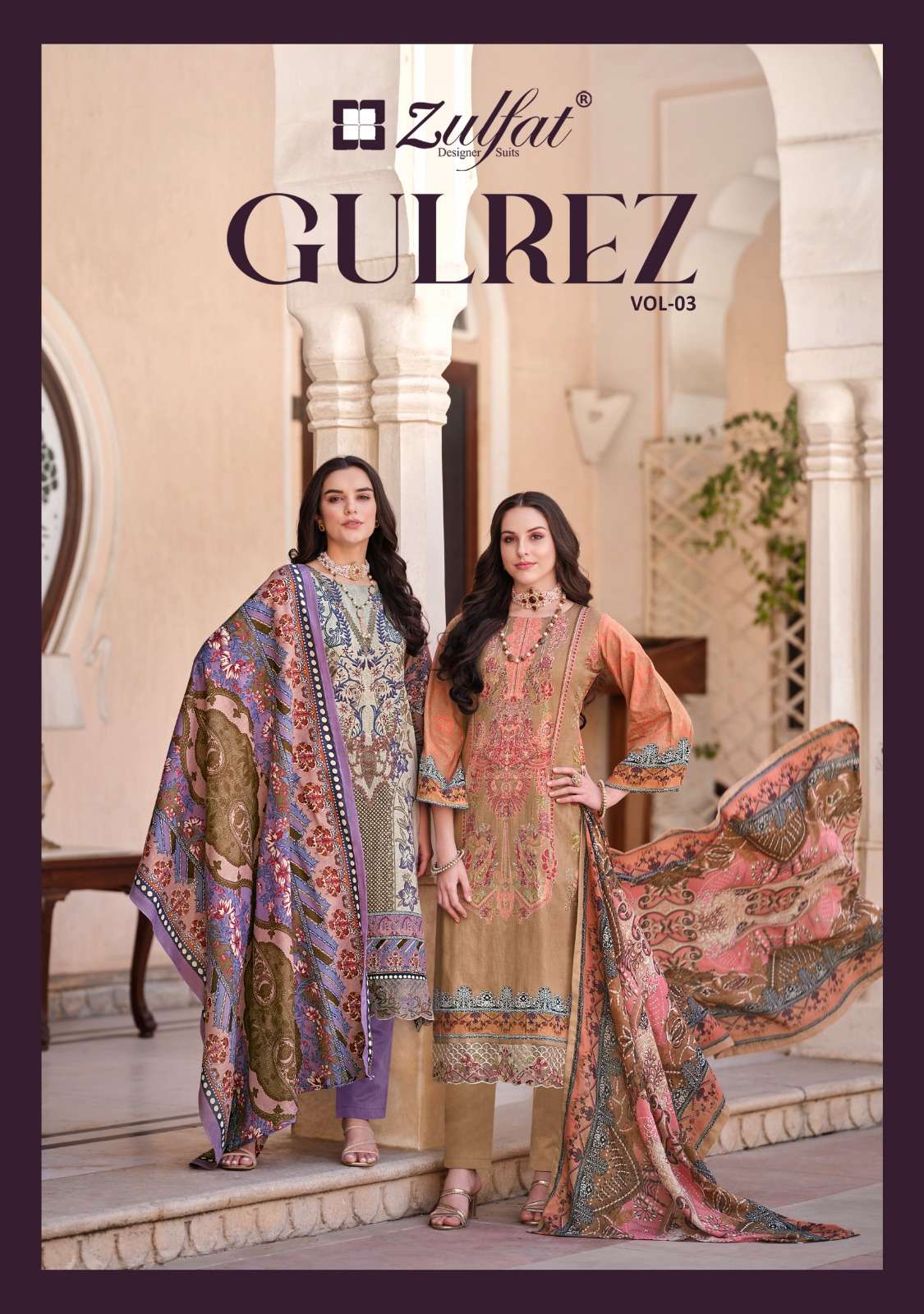 ZULFAT DESIGNER SUITS GULREZ VOL 3