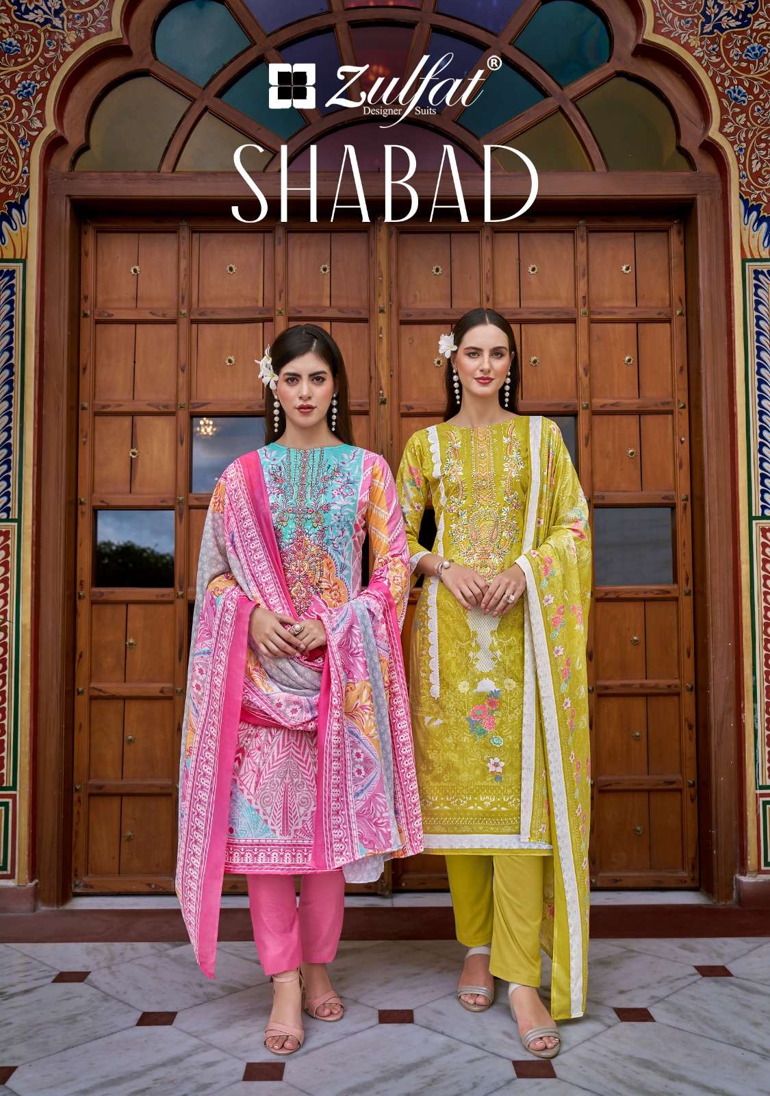 ZULFAT DESIGNER SUITS SHABAD 