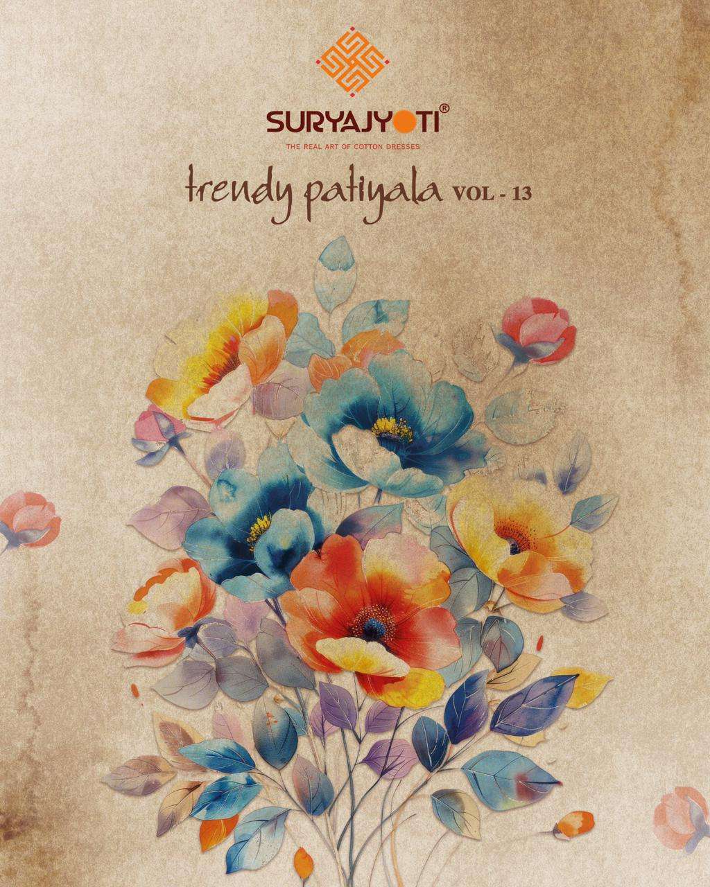SURYAJYOTI TRENDY PATIYALA VOL 13 