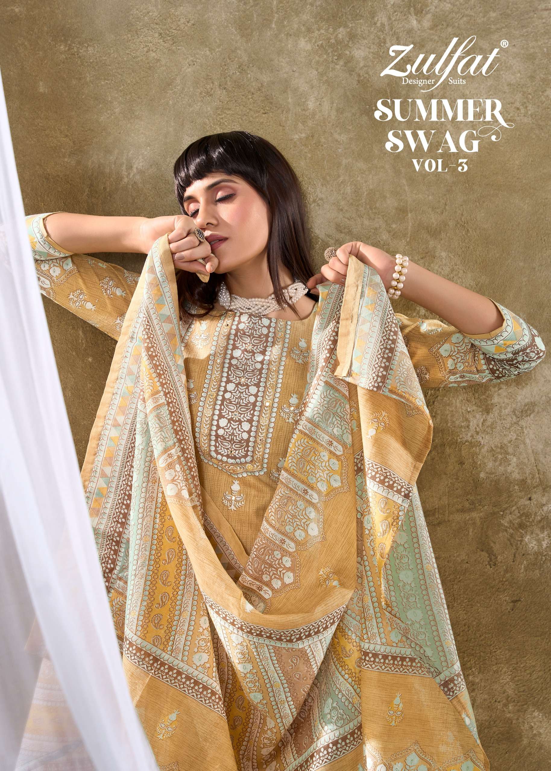 ZULFAT DESIGNER SUITS SUMMER SWAG VOL 3 