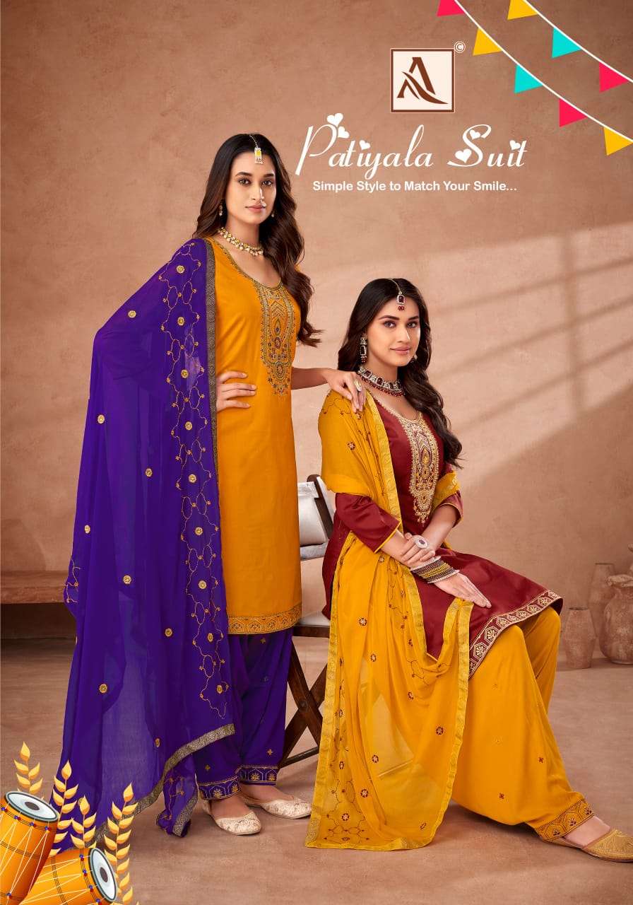 ALOK SUITS PATIYALA SUIT 