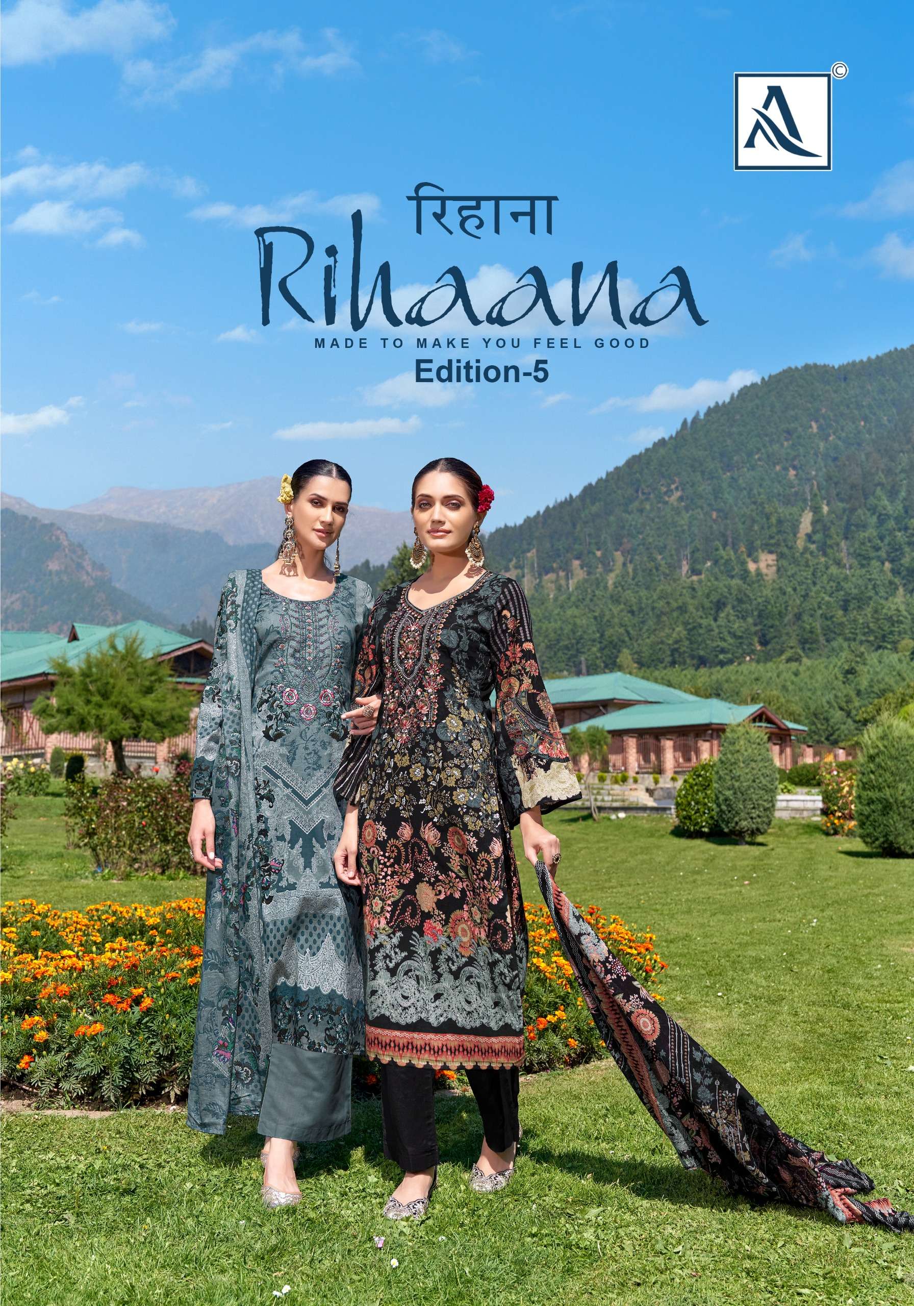 ALOK SUITS RIHAANA VOL 5 