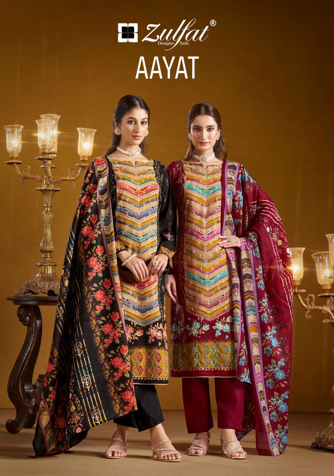 ZULFAT DESIGNER SUITS AAYAT