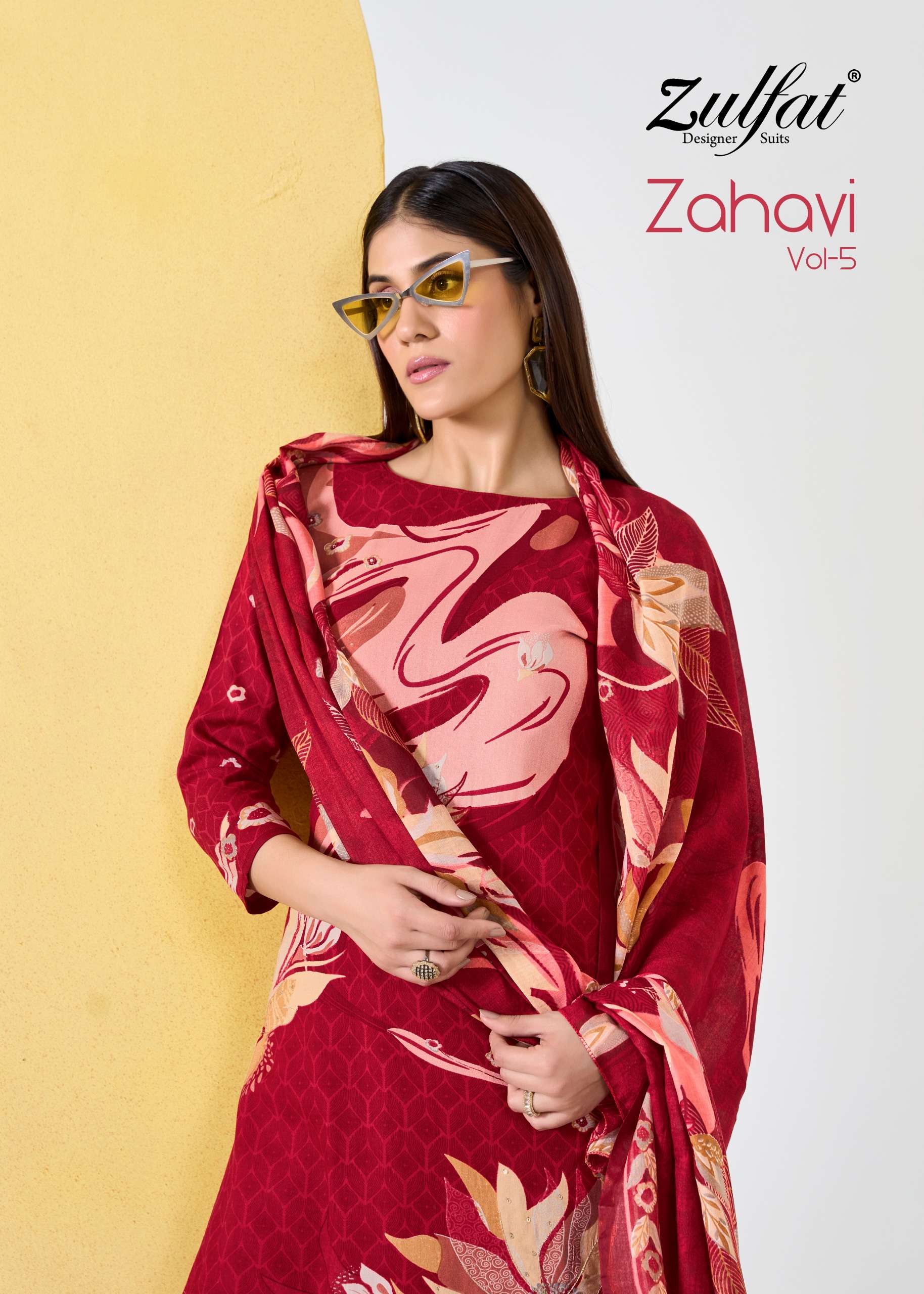 ZULFAT DESIGNER SUITS ZAHAVI VOL 5