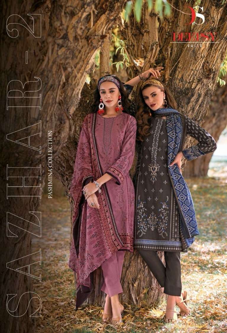 DEEPSY SUITS SHAZAR VOL 2 PASHMINA COLLECTION