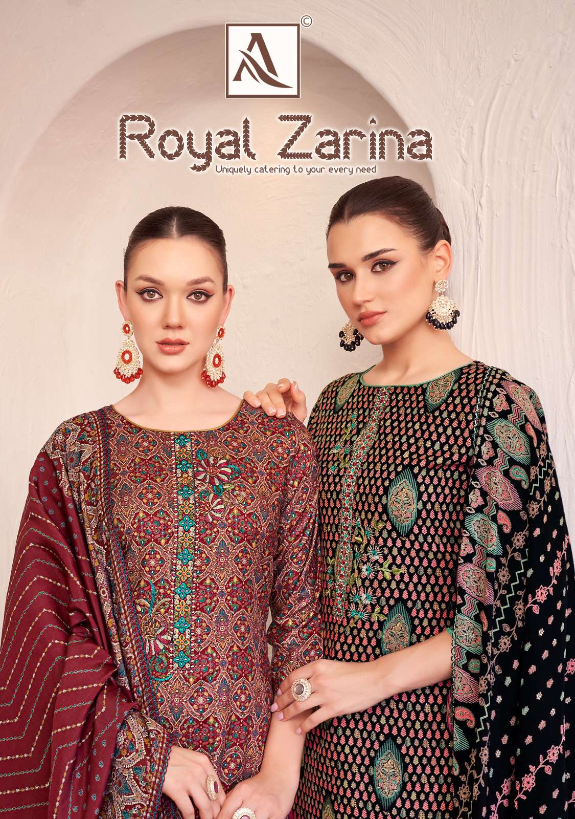 ALOK SUITS ROYAL ZARINA