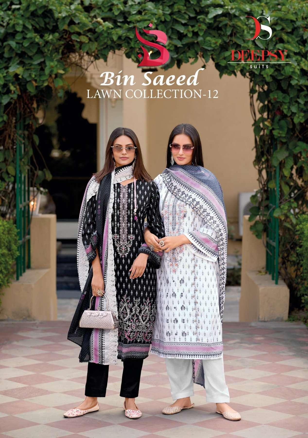 DEEPSY SUITS BIN SAEED LAWN COLLECTION VOL 12 