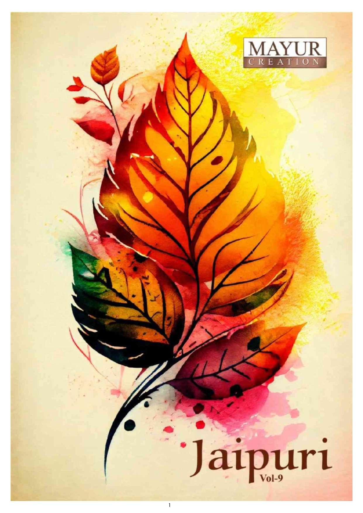 MAYUR CREATION JAIPURI VOL 9