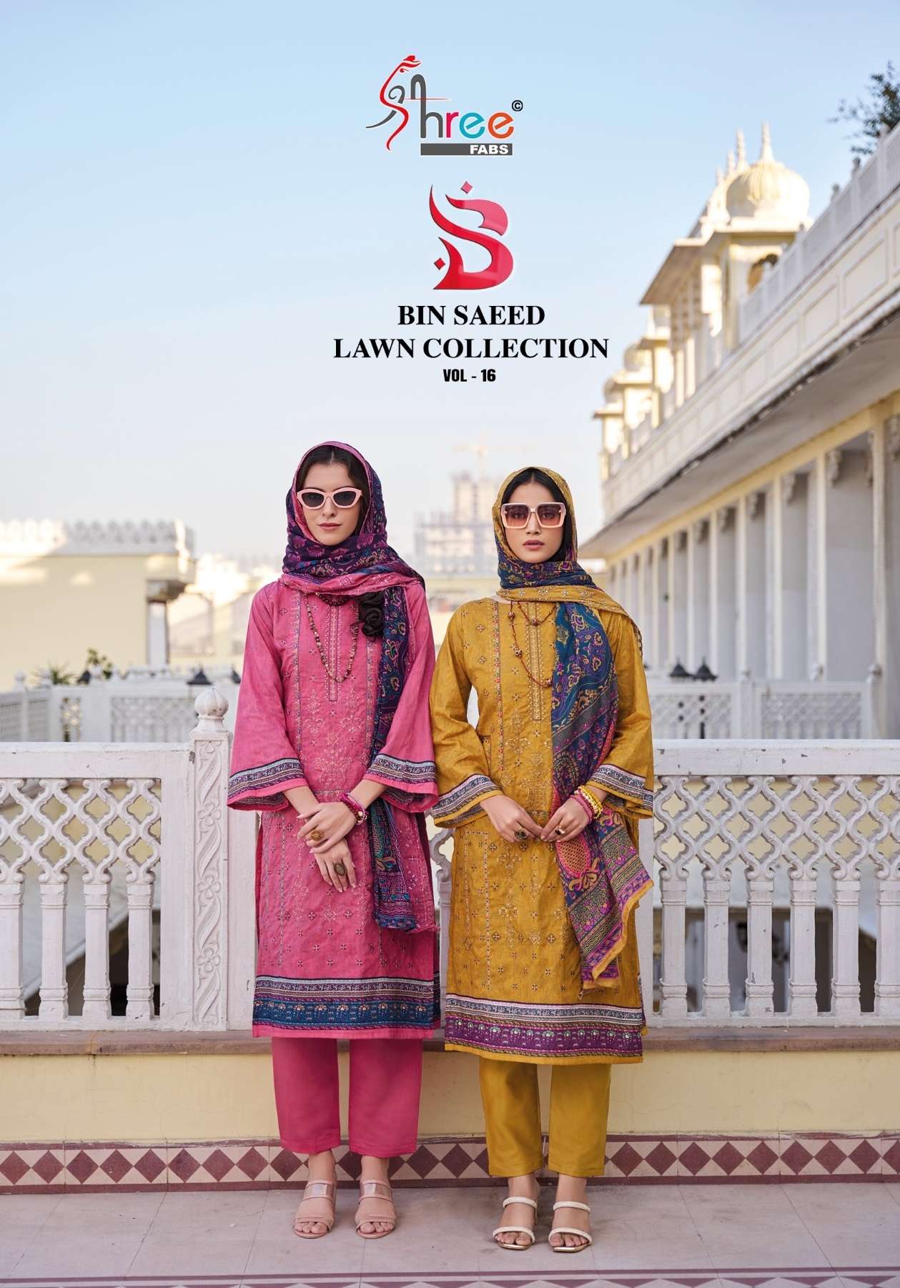 SHREE FABS BIN SAEED LAWN COLLECTION VOL 16