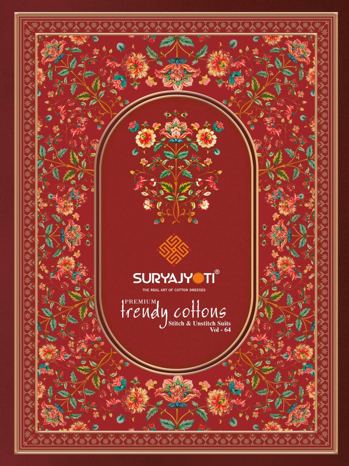 SURYAJYOTI TRENDY COTTON VOL 64 