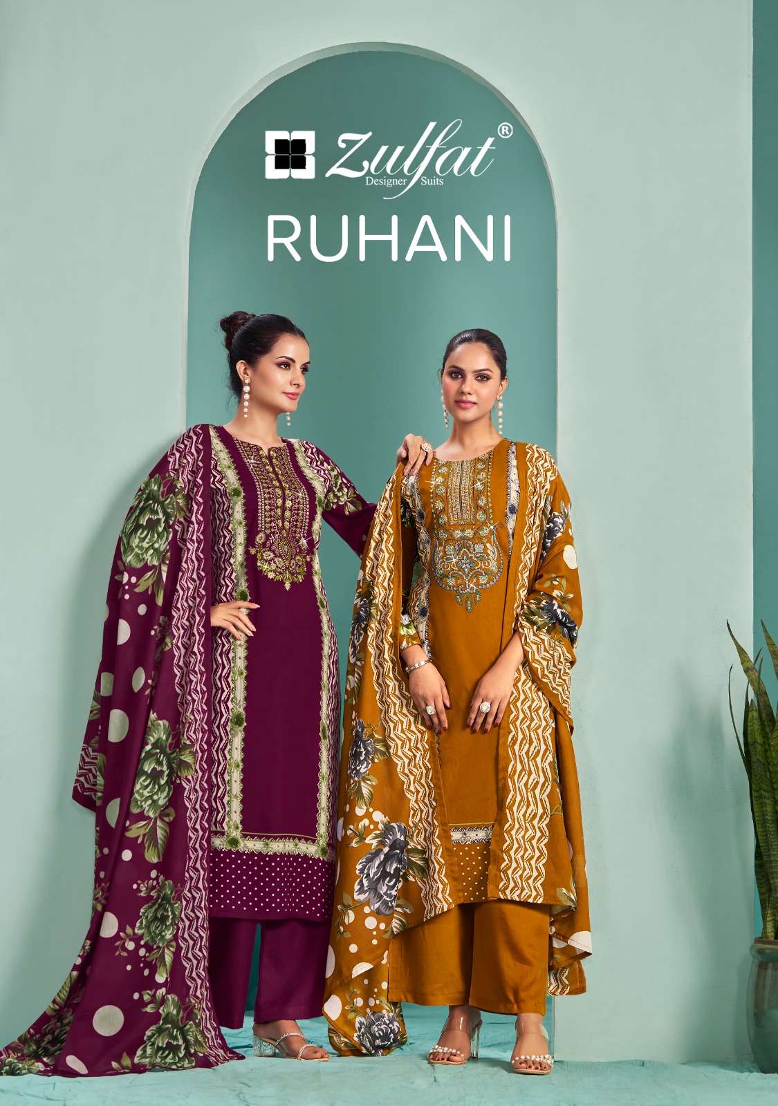 ZULFAT DESIGNER SUITS RUHANI 