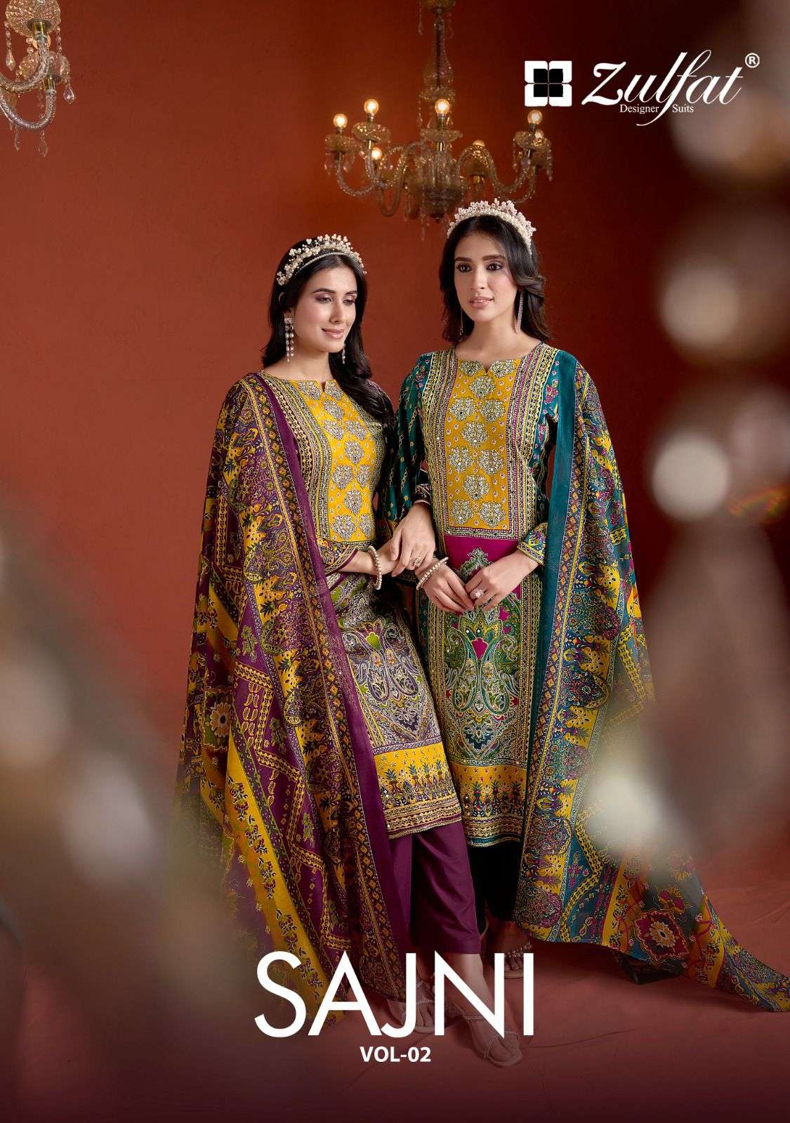 ZULFAT DESIGNER SUITS SAJNI VOL 2