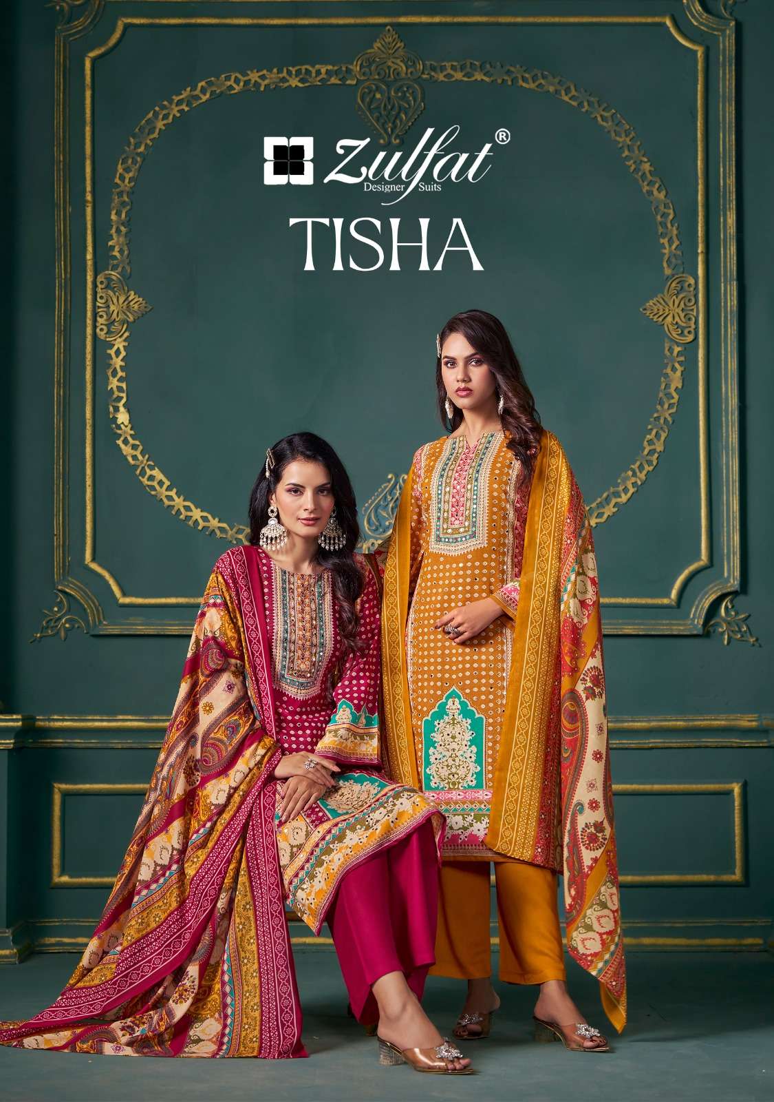 ZULFAT DESIGNER SUITS TISHA