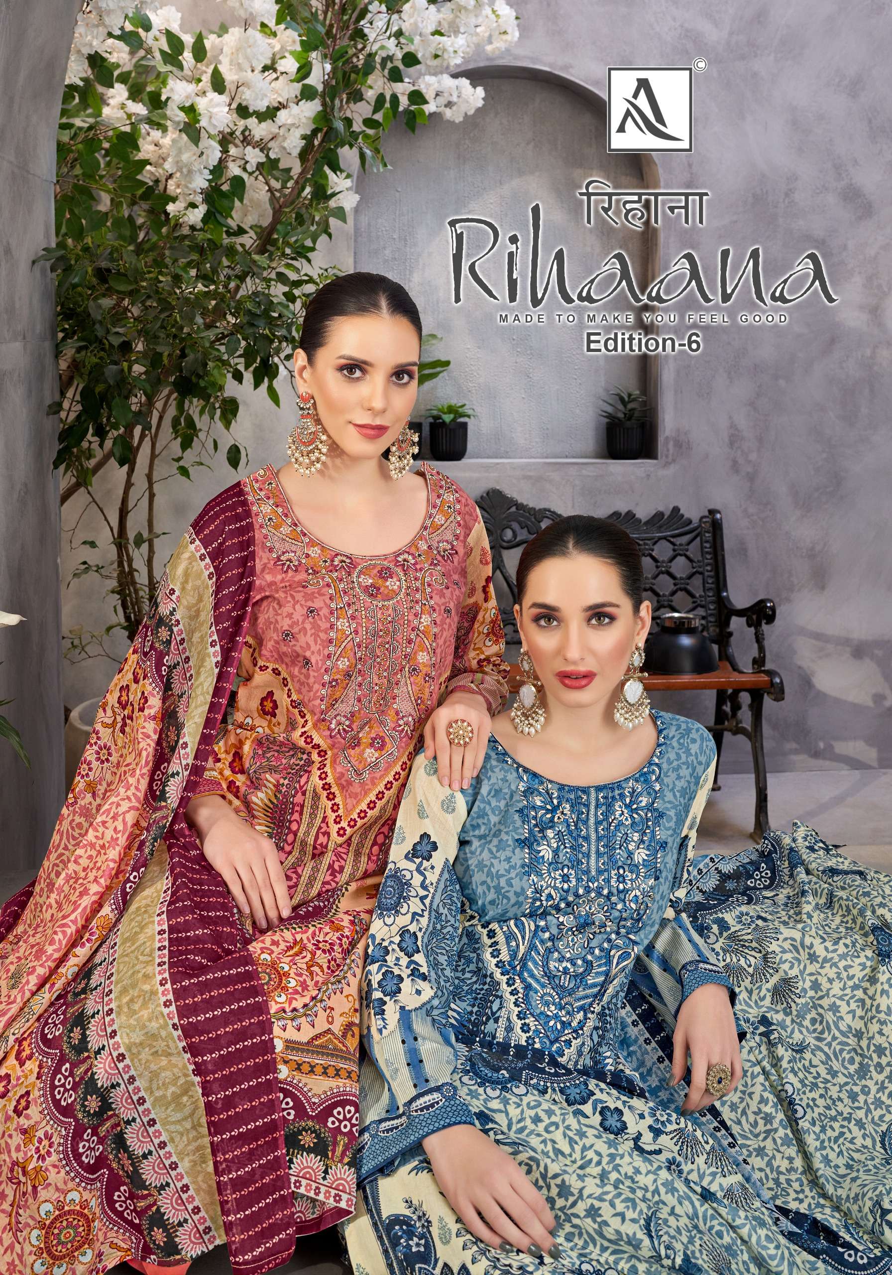 ALOK SUITS RIHAANA VOL 6