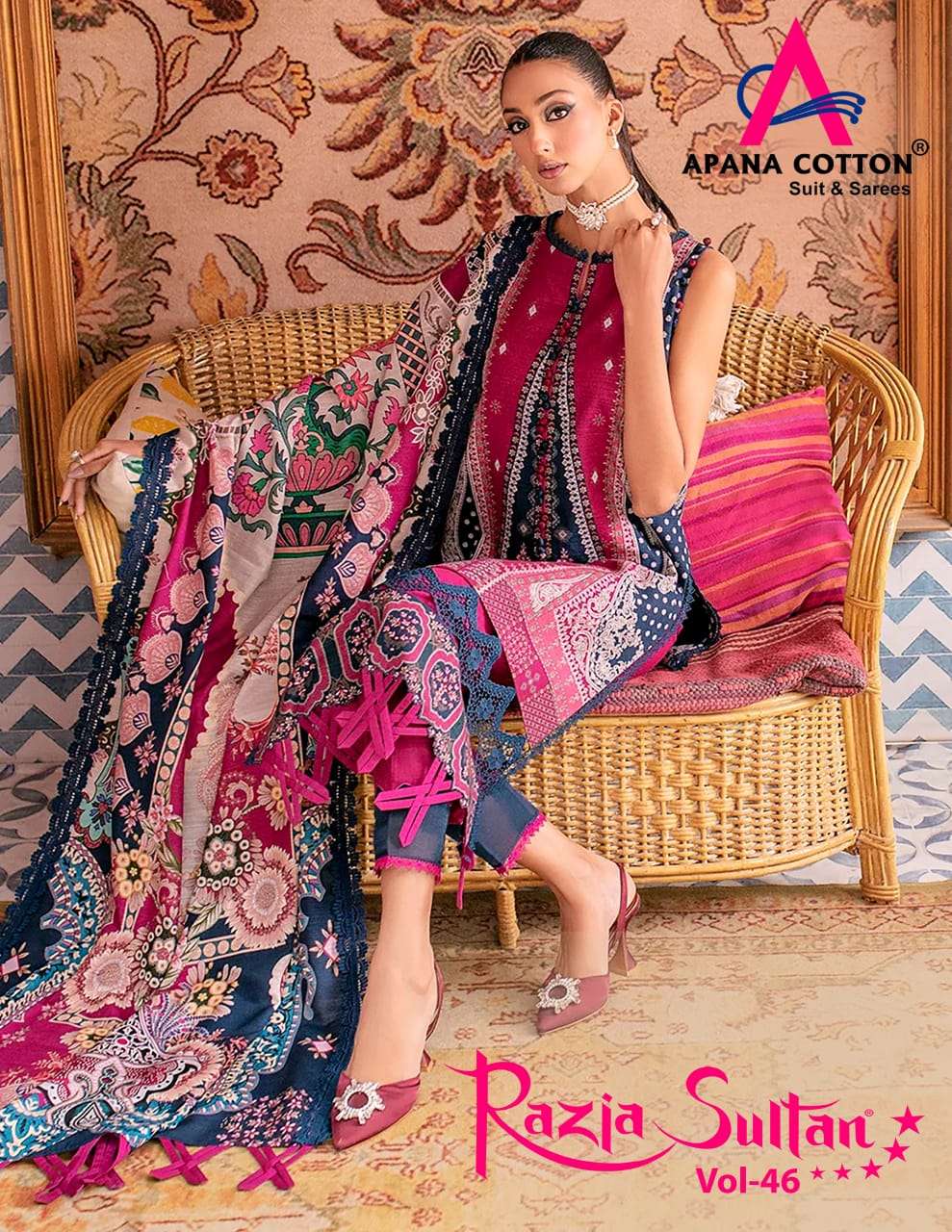 APANA COTTON RAZIA SULTAN VOL 46 