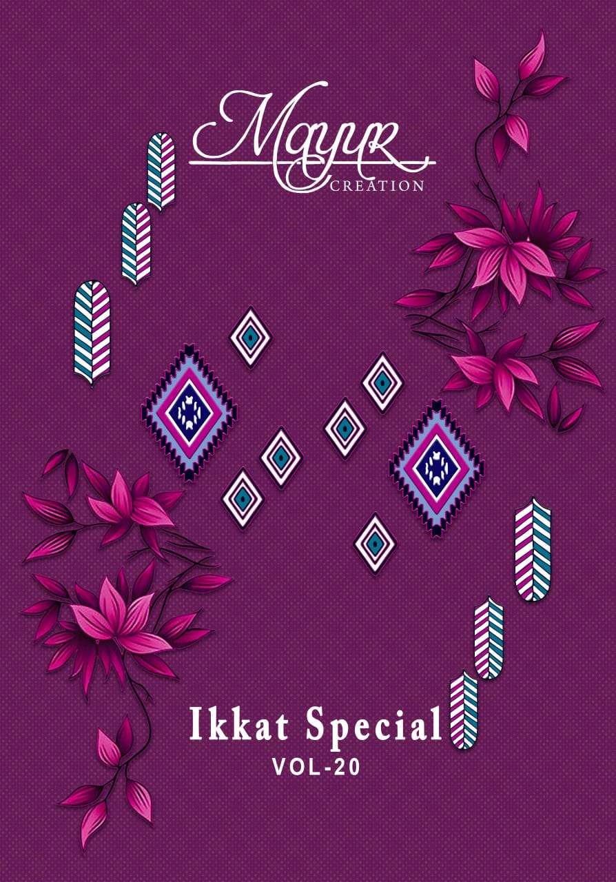 MAYUR CREATION IKKAT VOL 20