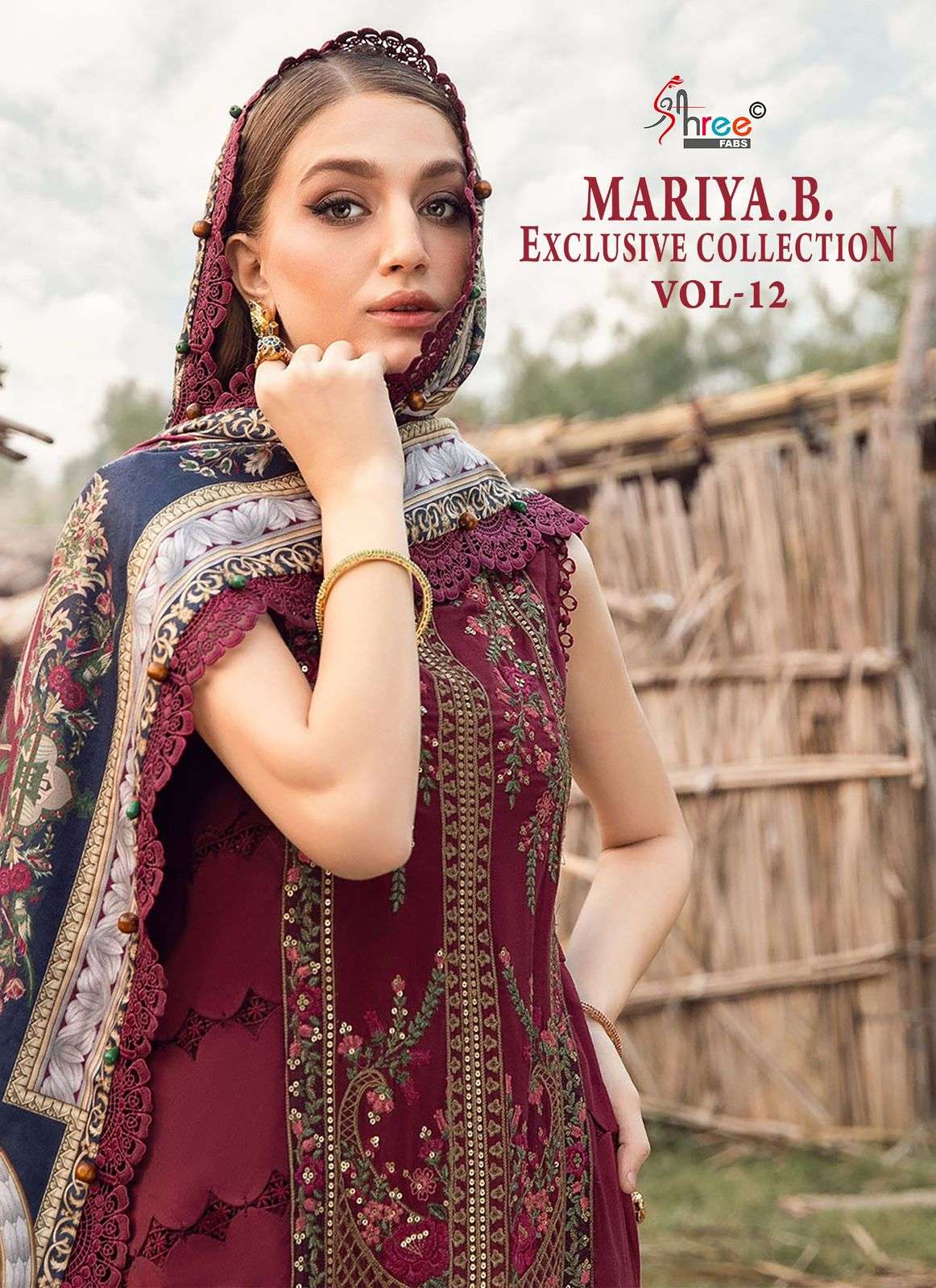 SHREE FABS MARIA B EXCLUSIVE COLLECTION VOL 12 