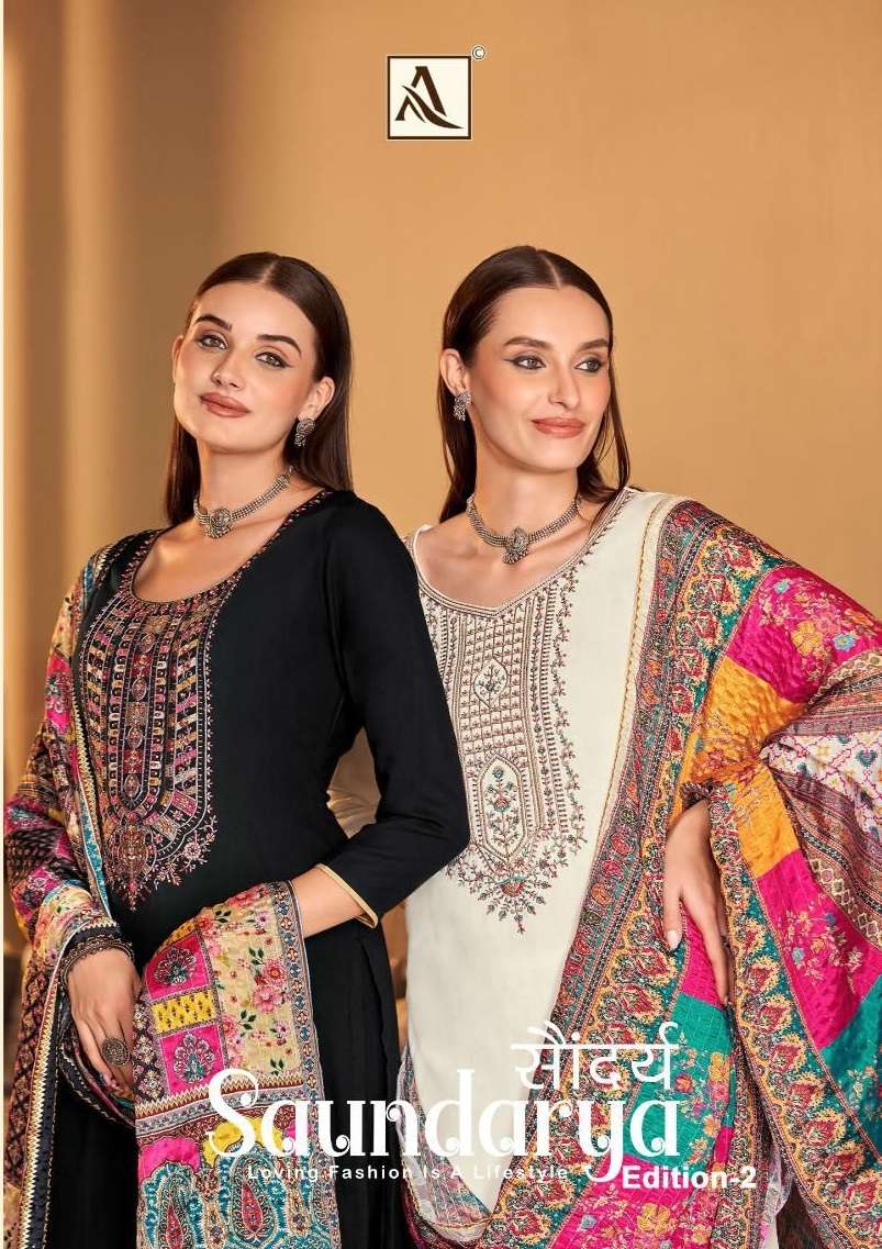 ALOK SUITS  SAUNDARYA VOL 2