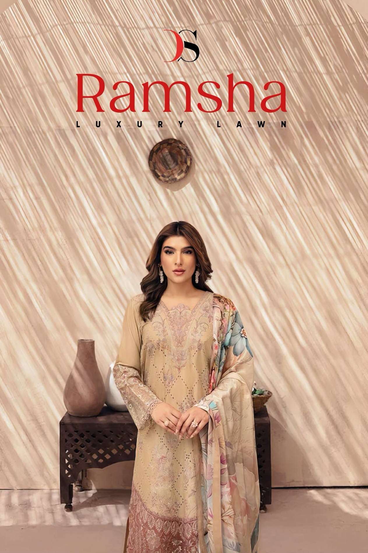 DEEPSY SUITS RAMSHA LUXURY LAWN 