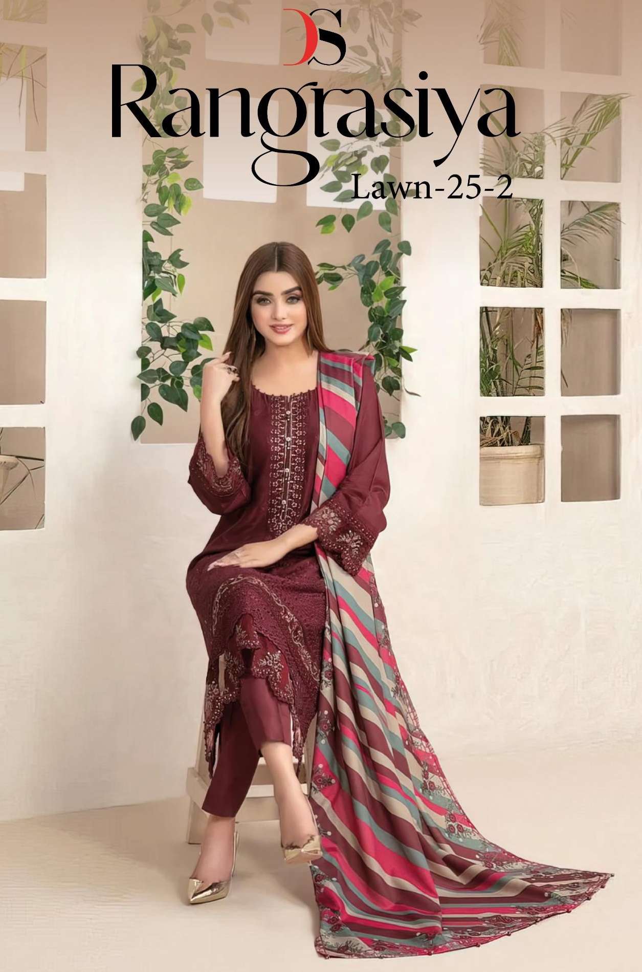 DEEPSY SUITS RANGRASIYA LAWN 25 VOL 2