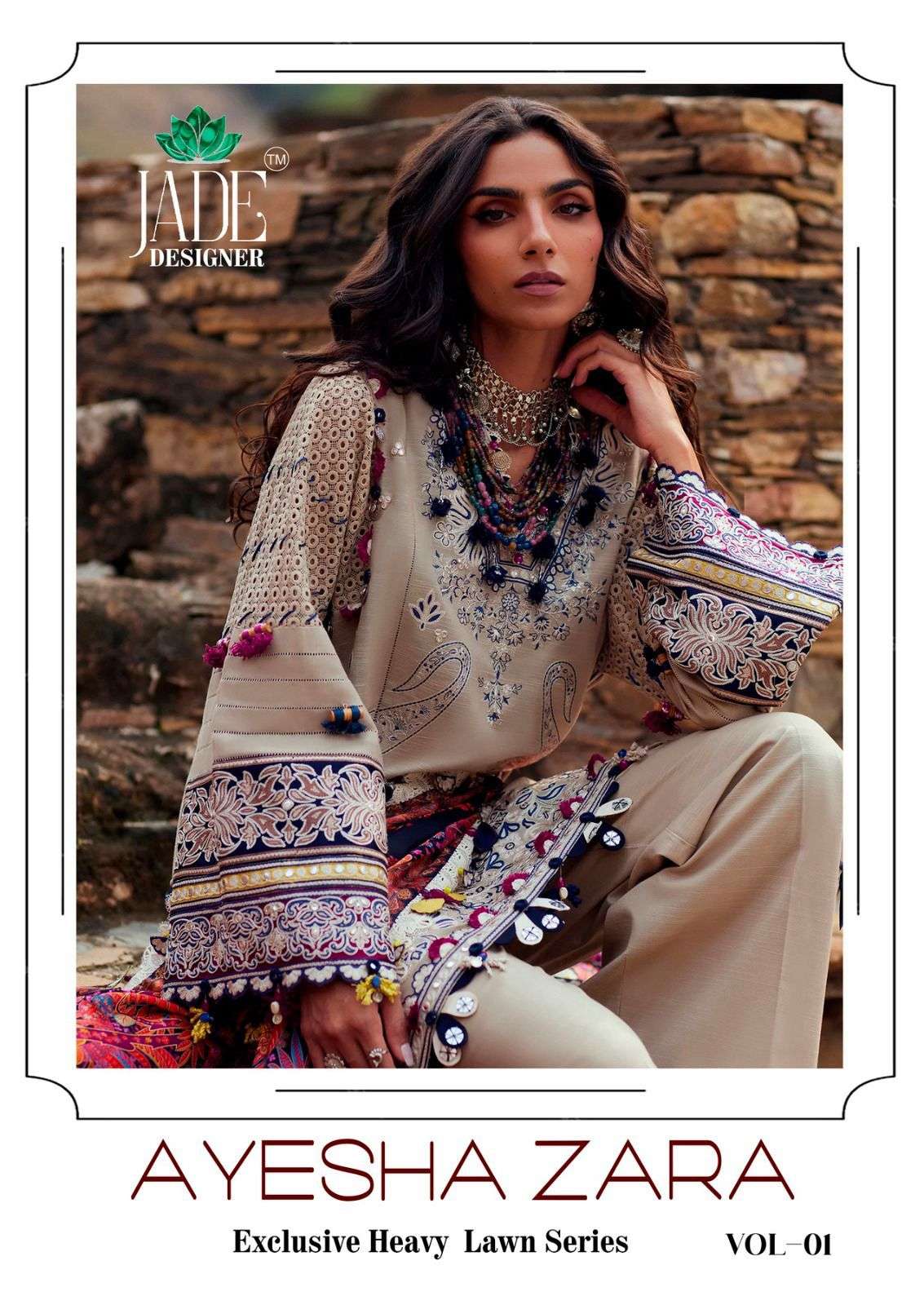 JADE DESIGNER AYESHA ZARA VOL 1 