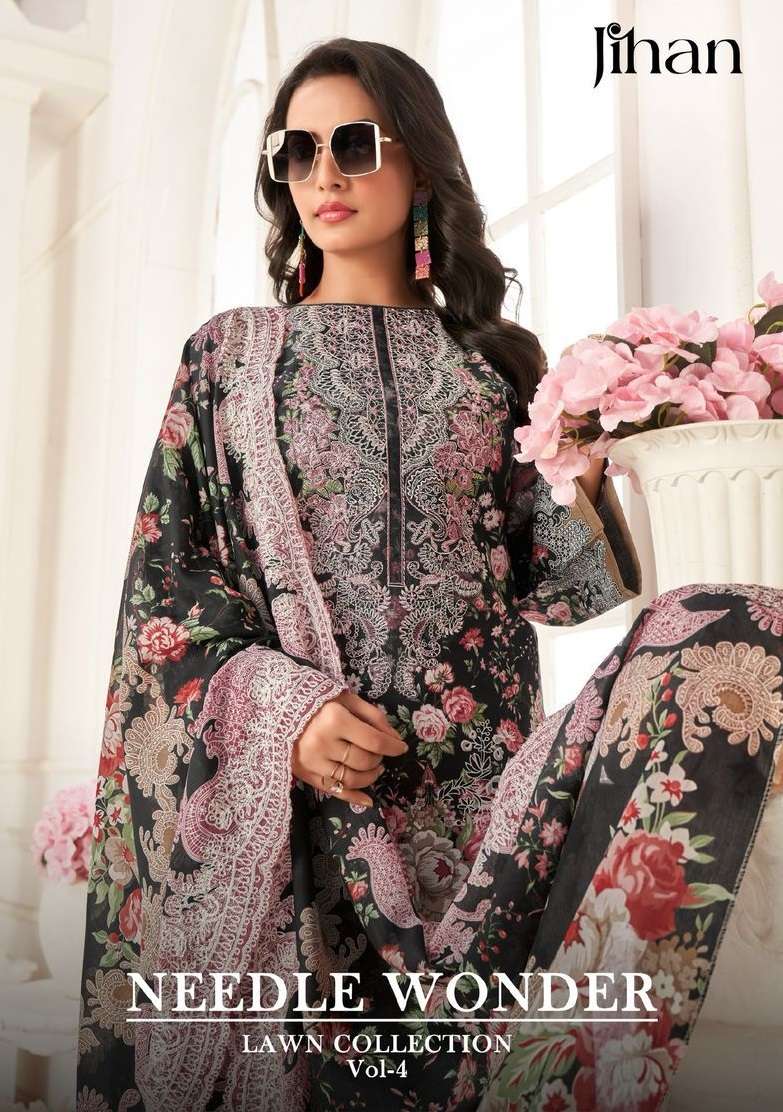 JIHAN NEEDLE WONDER LAWN COLLECTION VOL 4