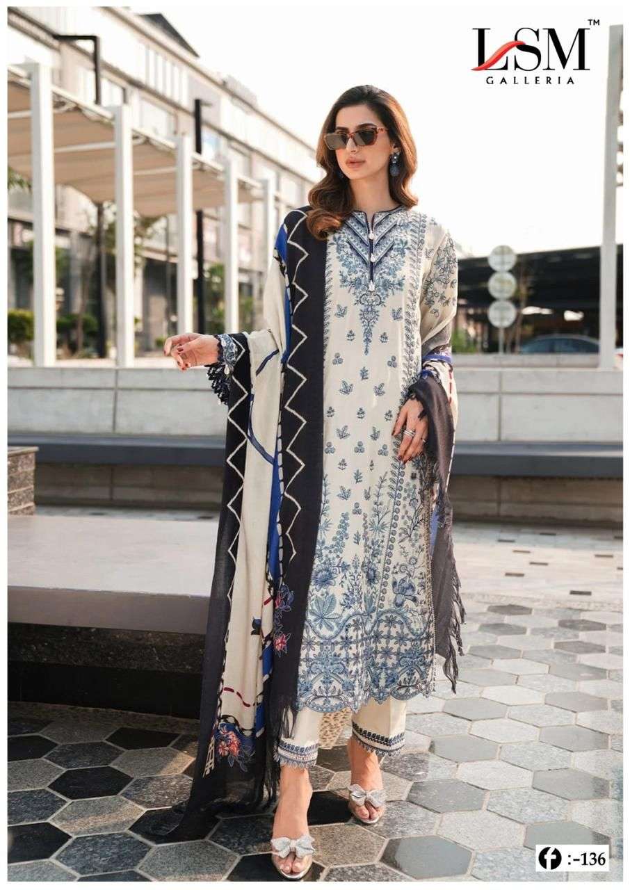 LSM GALLERIA FIRDOUS QUEEN LAWN VOL 13 READY MADE COLLECTION 