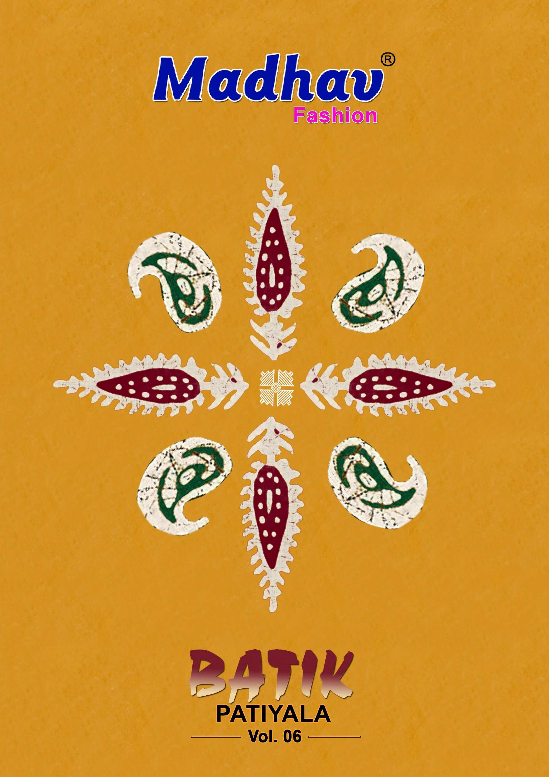 MADHAV FASHION BATIK PATIYALA VOL 6 