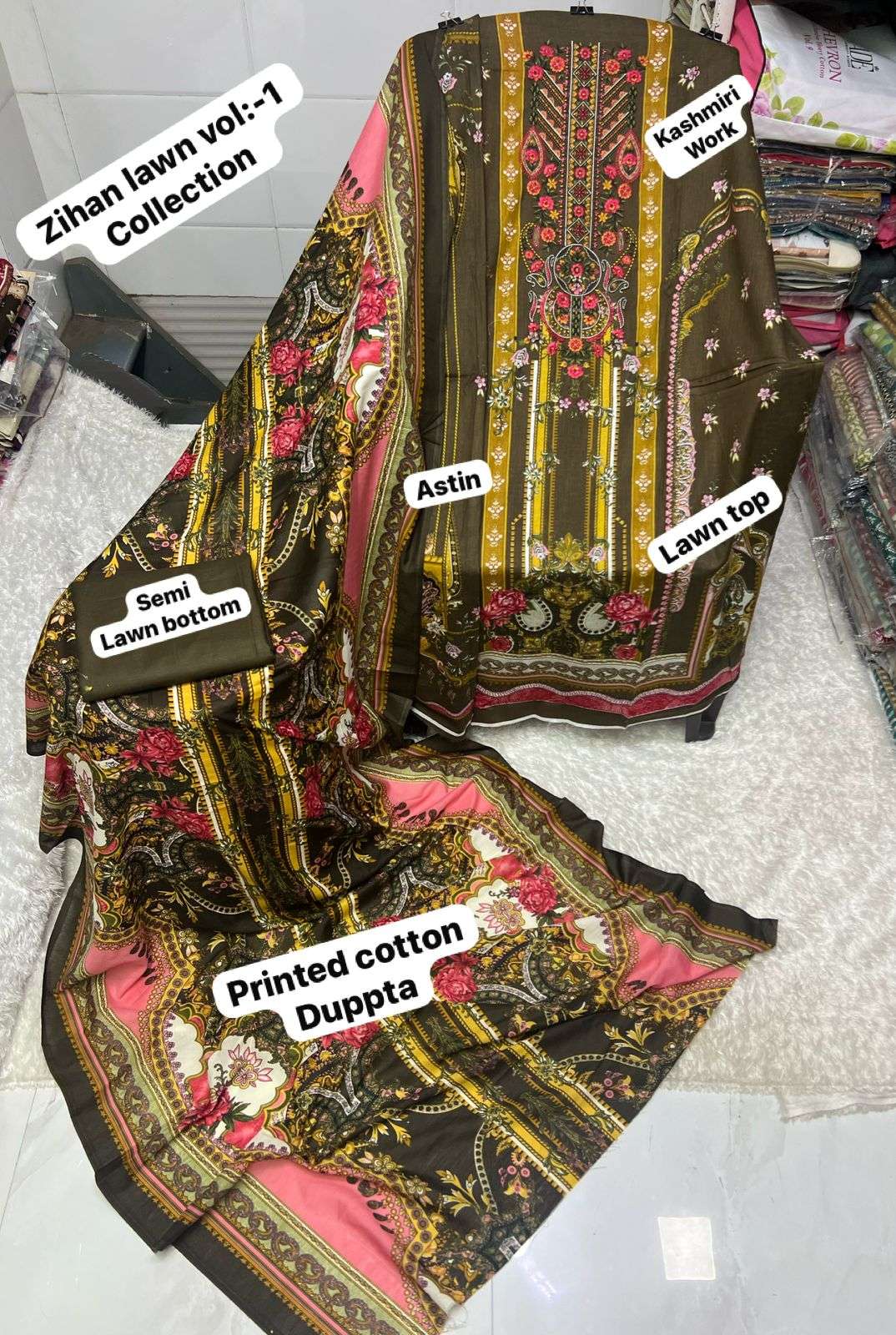 SAPPHIRE ZIHAN LAWN COLLECTION VOL 1 