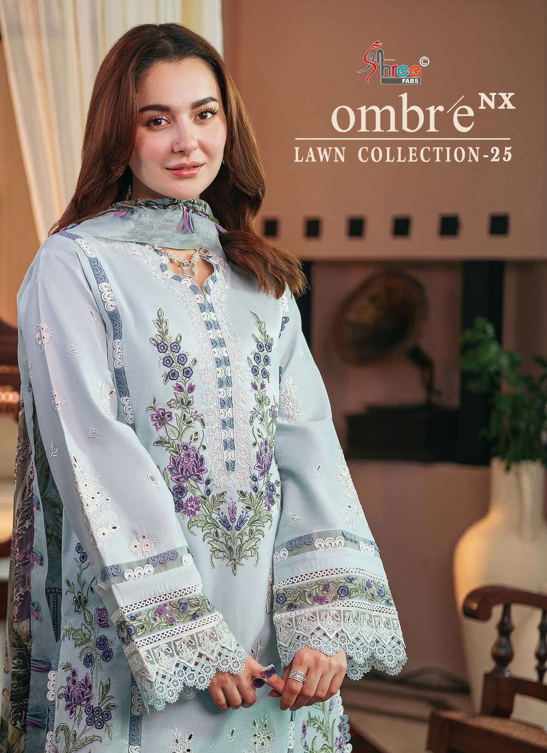 SHREE FABS OMBRE LAWN COLLECTION 25 NX 