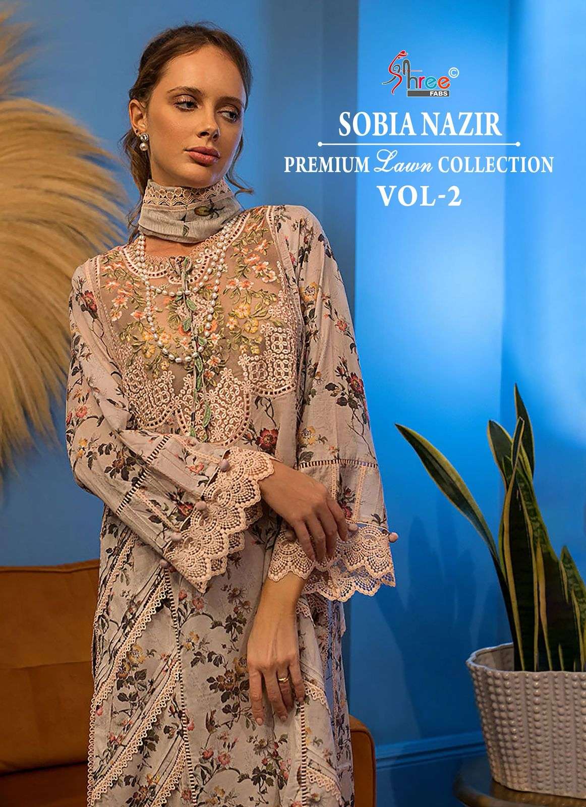 SHREE FABS SOBIA NAZIR PREMIUM LAWN COLLECTION VOL 2