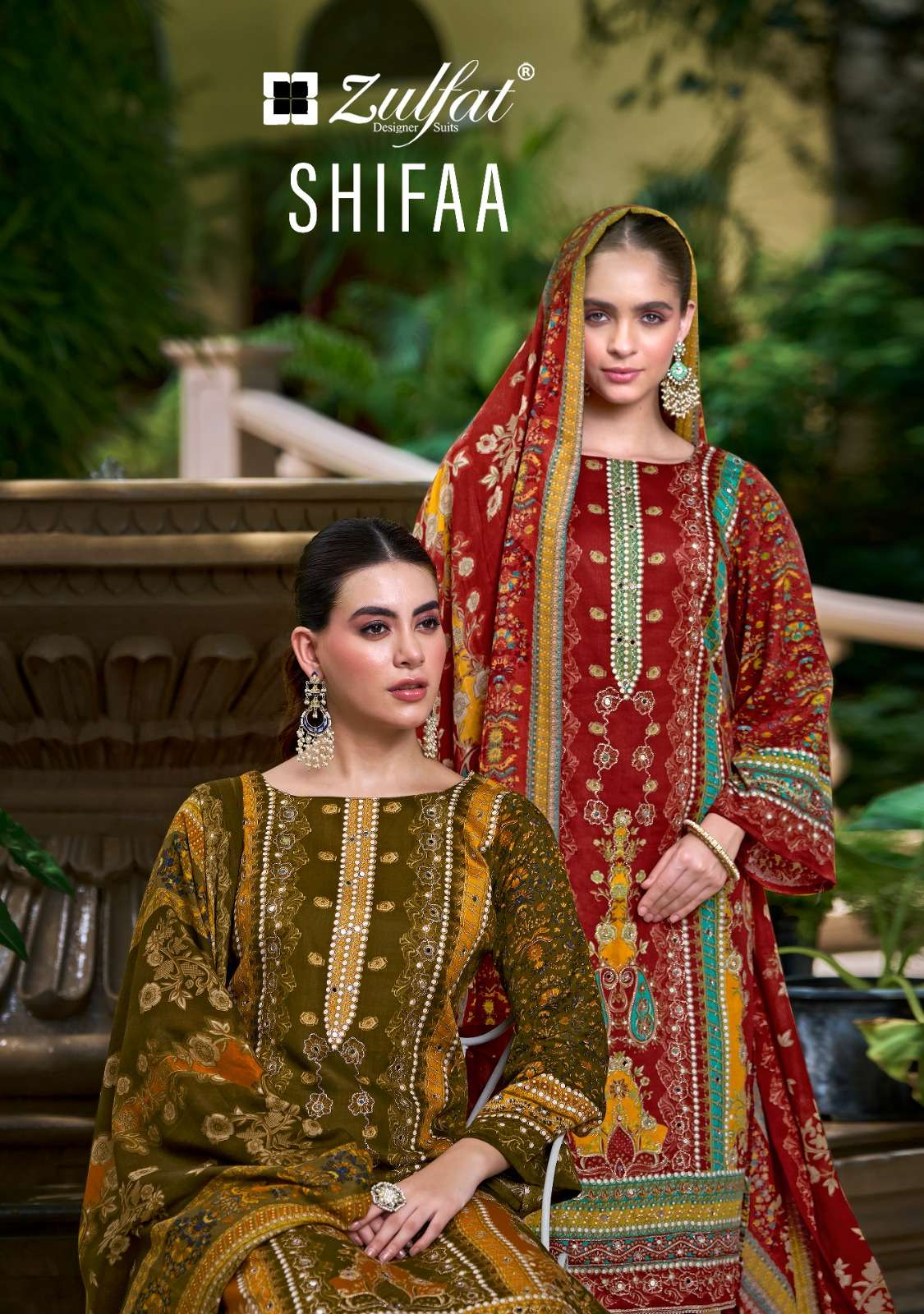 ZULFAT DESIGNER SUITS SHIFAA 