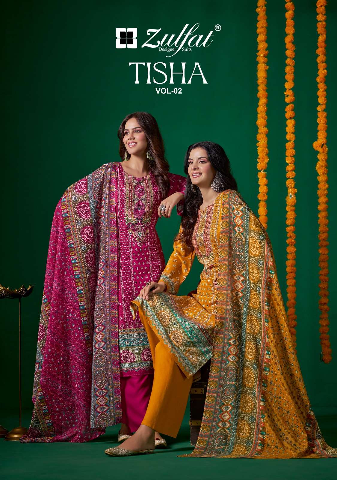 ZULFAT DESIGNER SUITS TISHA VOL 2