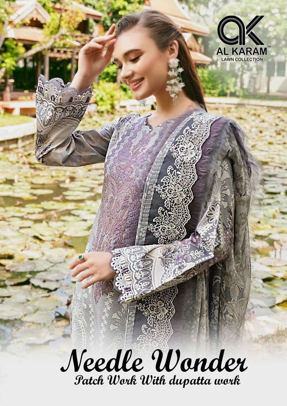 AL KARAM NEEDLE WONDER LAWN COLLECTION