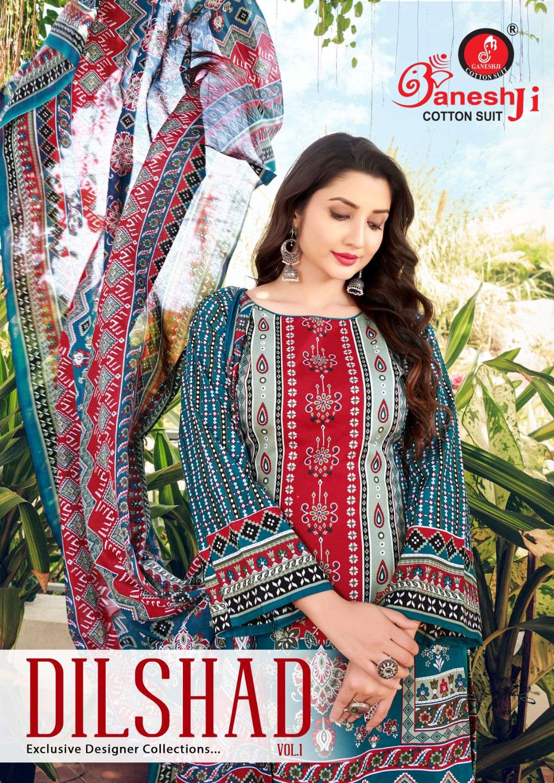 GANESHJI COTTON SUIT DILSHAD VOL 1 