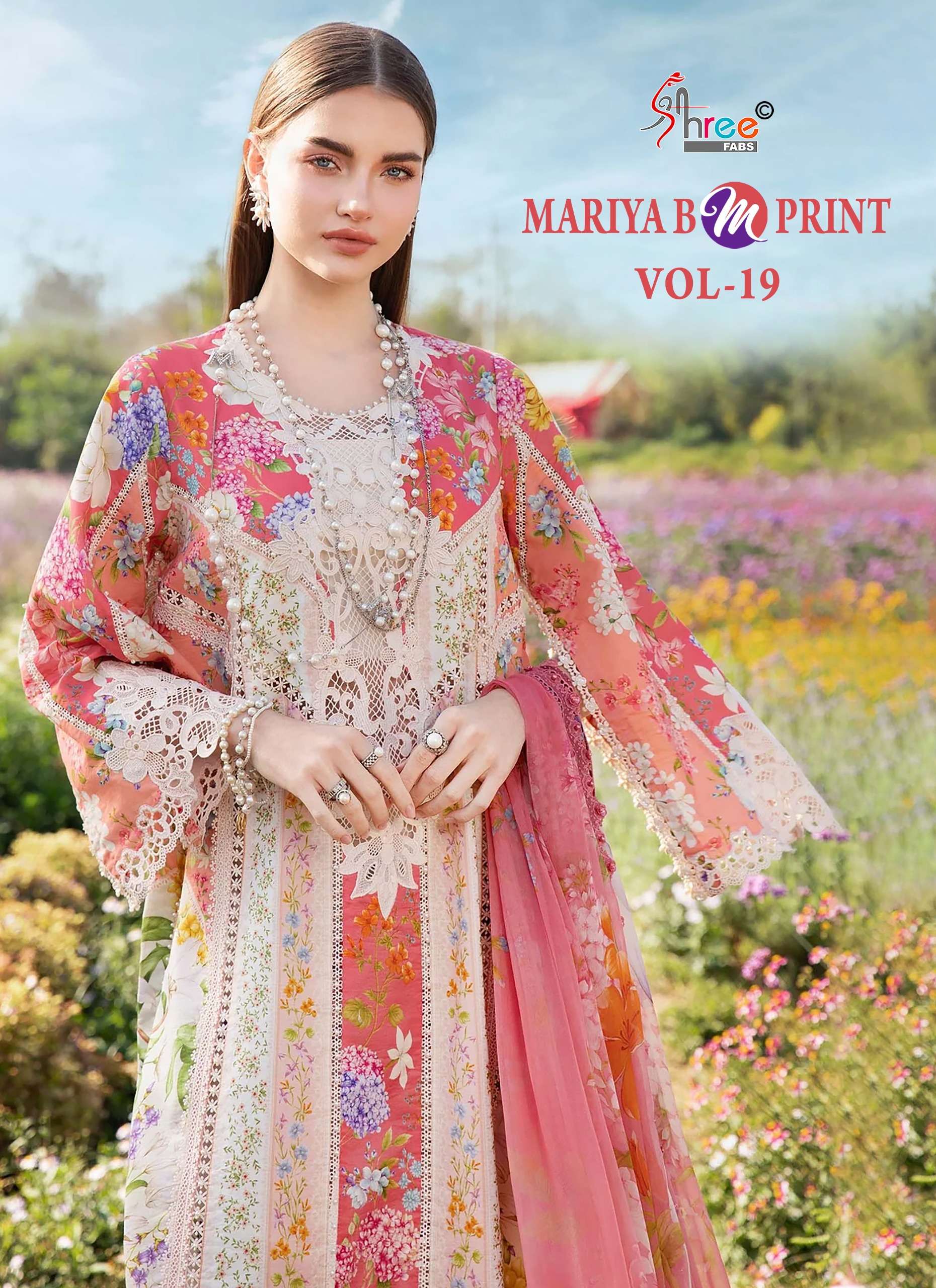 SHREE FAB MARIYA B MPRINT VOL 19