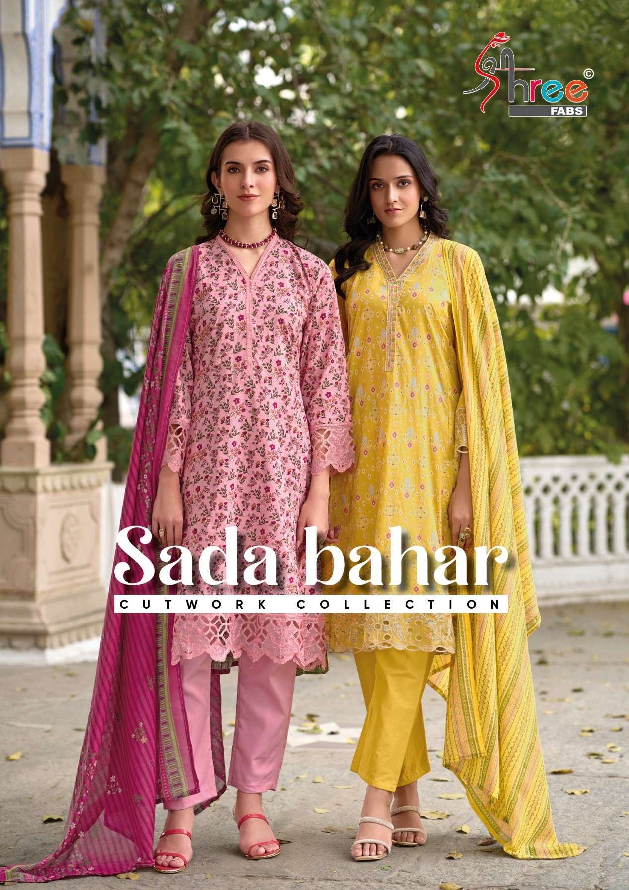 SHREE FABS SADA BAHAR CUTWORK COLLECTION