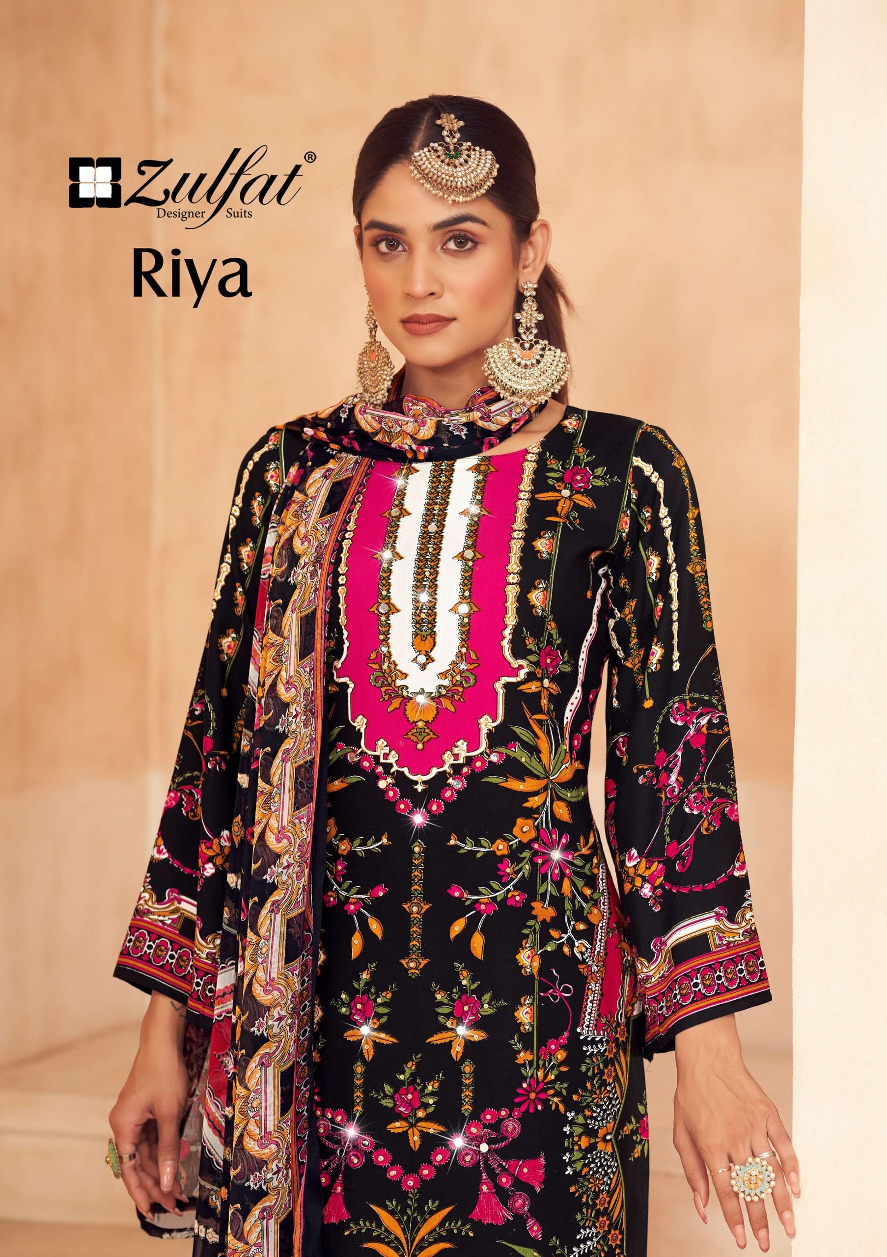 ZULFAT DESIGNER SUITS RIYA 