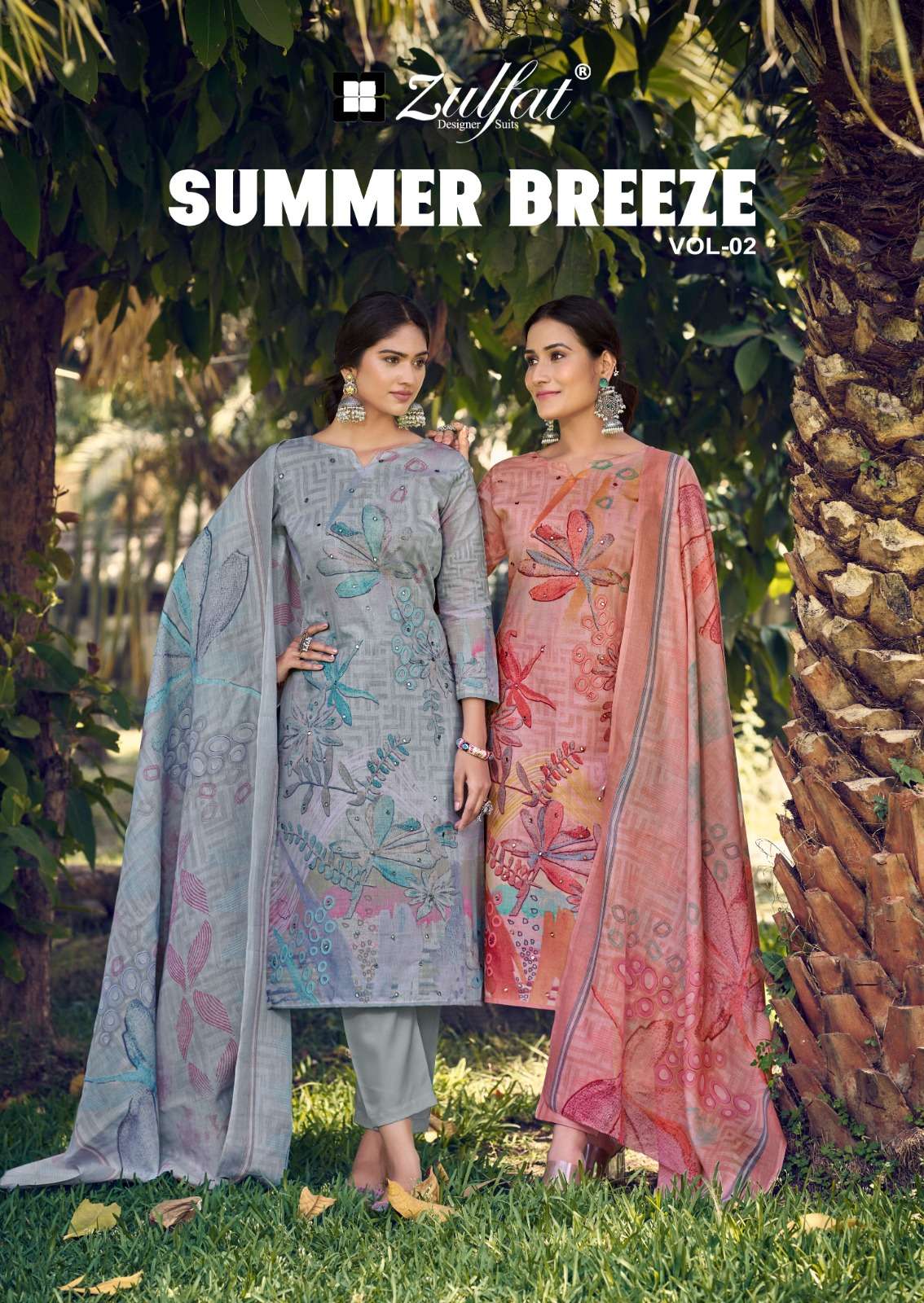ZULFAT DESIGNER SUITS SUMMER BREEZE VOL 2