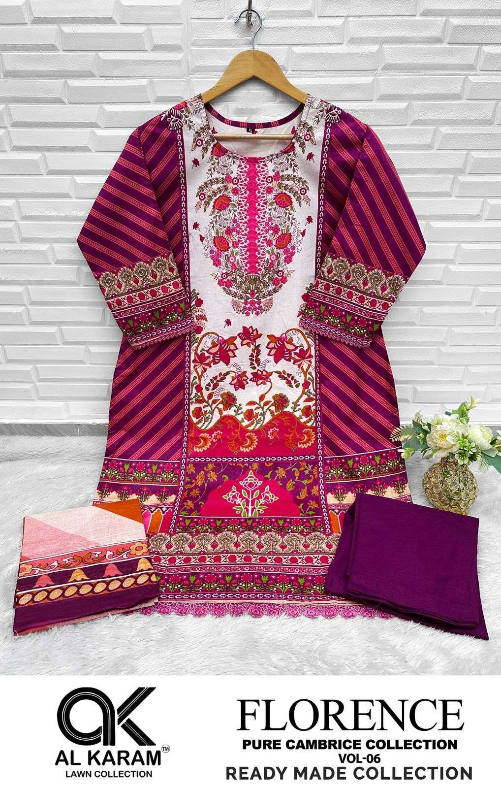 AL KARAM FLORANCE VOL 6 READY MADE COLLECTION 