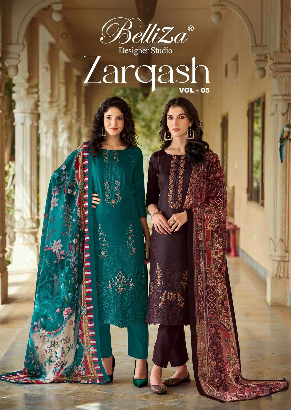 BELLIZA DESIGNER STUDIO ZARQASH VOL 5
