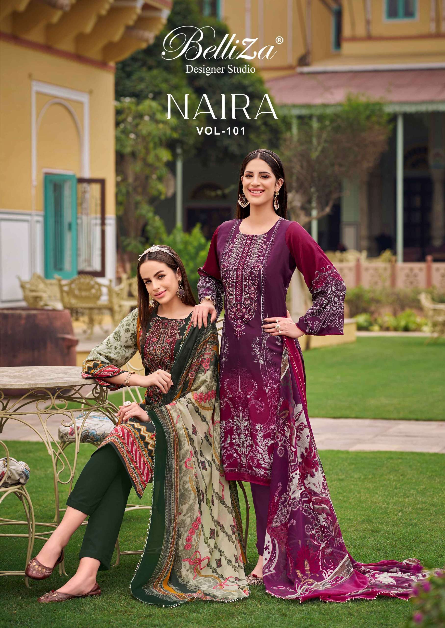 BELLIZA DESIGNER SUITS NAIRA VOL 101