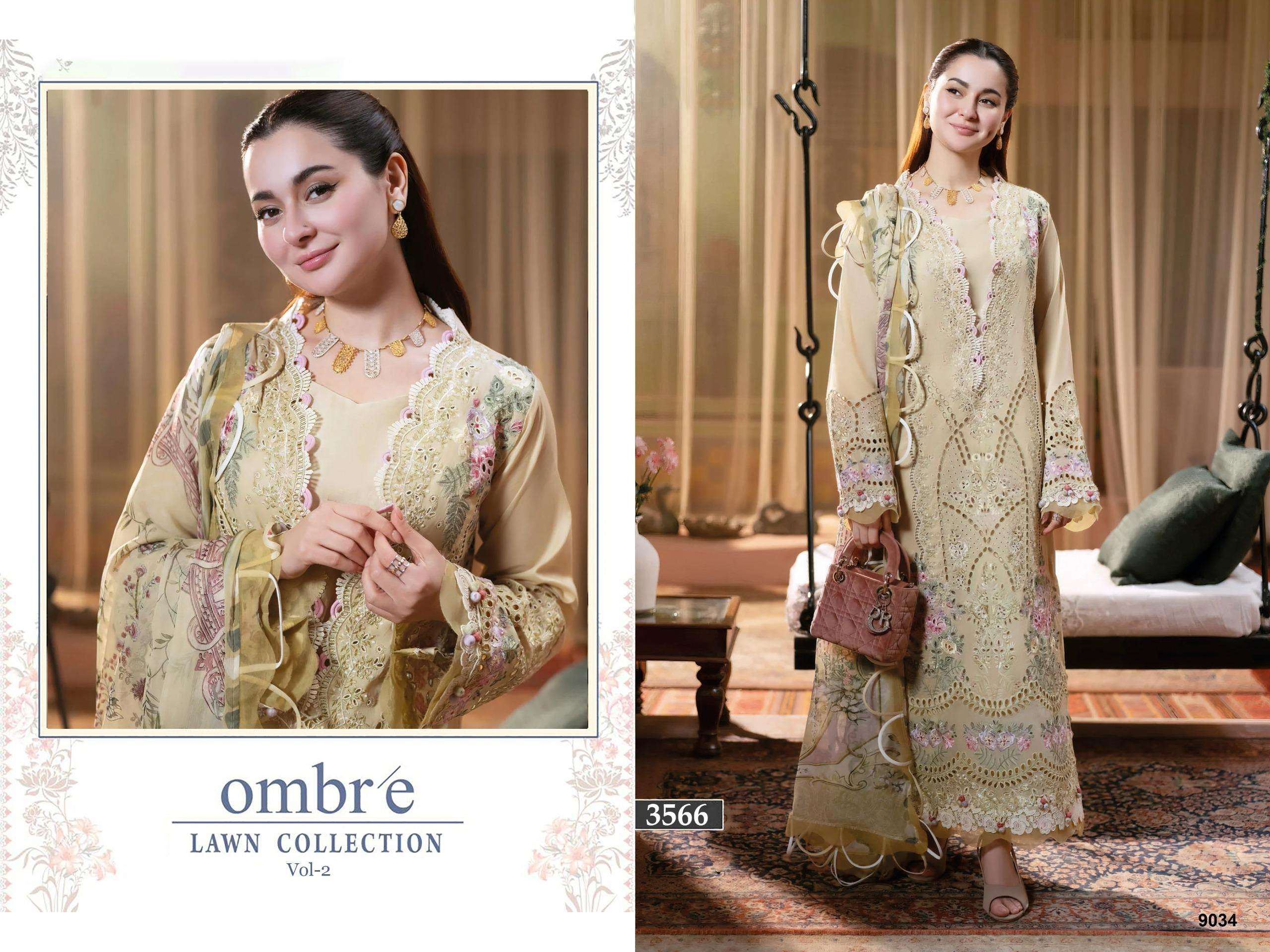 JIHAN FIRDOUS OMBRE LAWN COLLECTION VOL 2 
