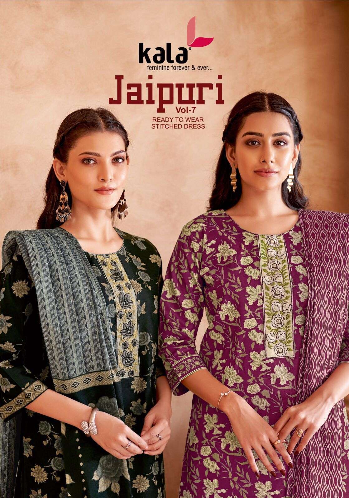 KALA FASHION JAIPURI VOL 7 READY MADE COLLECTION